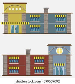 Modern restaurant building