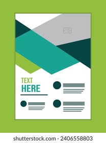 Modern restaurant food flyer template.