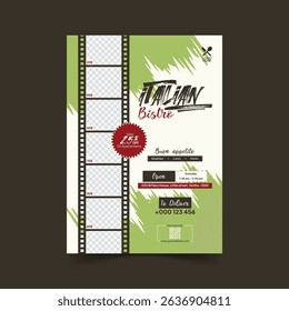 Modern Restaurant Food Flyer Template