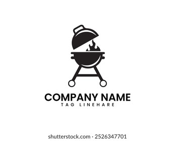 Modern Restaurant icon and logo design and white background.