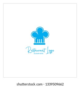 modern restaurant logo design concept. EPS 10