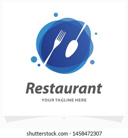Modern Restaurant Logo Design Template