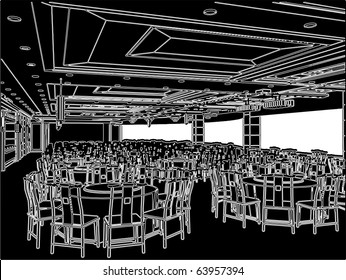 Modern Restaurant Vector 01