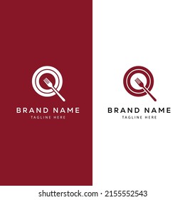 modern restaurant vector logo design