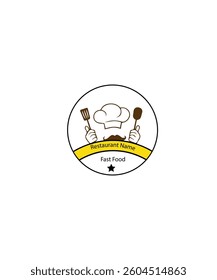 modern Restuarent  logo design template