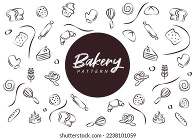 Modern Retro Bakery Element Template