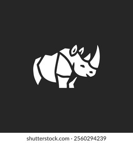 Modern rhino stone logo for sale.