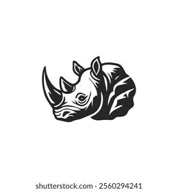 Modern rhino stone logo for sale.