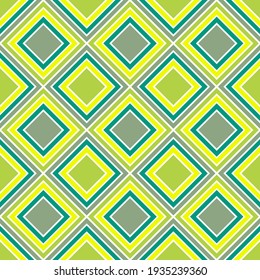 Modern  rhombus shapes vector seamless pattern. Argyle fashion print. Wallpaper swatch. Rhombus shapes argyle design.
