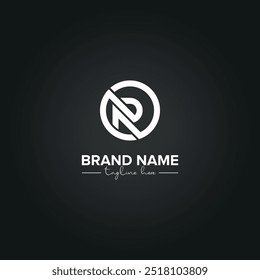 Modern OR RO Letters Monogram Logo Design. Initial Vector Template.