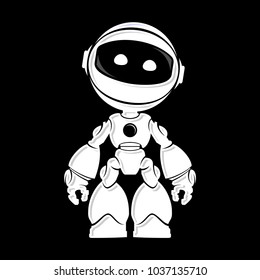 Modern Robot Galaxy Vector Stock Vector Royalty Free