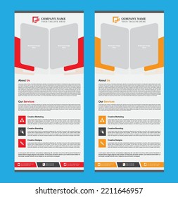Modern Roll Up Banner Design