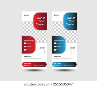 Design Moderno de Banner de Rolagem
