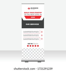 Modern Roll up Banner Design Template