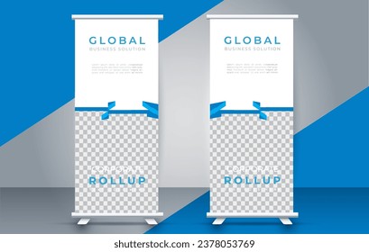  Modern roll up banner design template. flyer. pull up. presentation. brochure. poster. advertisement. print media 