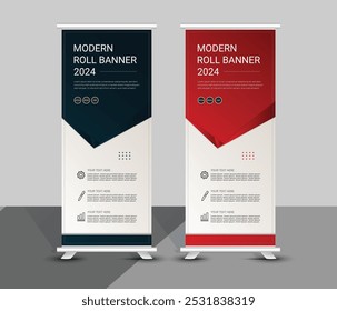 Uso moderno del sistema del Anuncio del rollo para el cartel, volante, cubierta, fondo, presentación, anuncio, exhibición