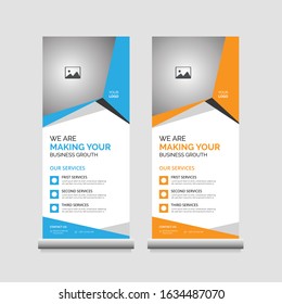 Modern Roll Up Banner Template 