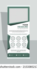 Diseño moderno de plantillas de banner de resumen 