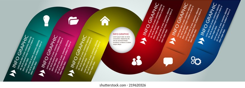 modern roll text box template for website graphic, computer and technology. 