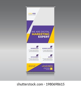 Modern Rollup Banner Template Design