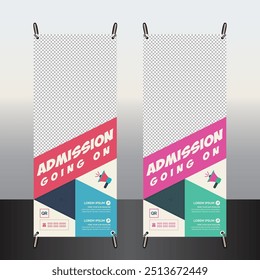 Modern Rollup design, perfect for Admission