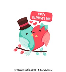 Modern Romantic Happy Valentine Card, Suitable for Invitation, Web Banner, Social Media, and Other Valentine Related Occasion