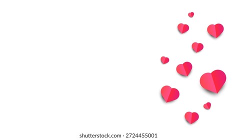 Modern romantic illustration. Visual design for banners, social media, and festive events.