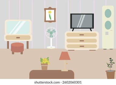 Modern Room Setup  Cool ,Functional Design