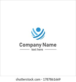 modern round logo design that has an awesome and expensive character