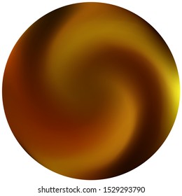Modern round smooth background. Trendy soft color art. Creative backdrop in style of 90th, 80th. Brown elegant and easy editable colorful fluid cover for your creative projects.