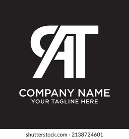 Modern RT letter logo design template with a sleek and professional style. Ideal for companies, tech startups, or personal brands looking to create a strong, bold, and memorable identity.