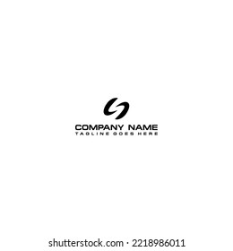 Modern s letter logo design concept for business branding identity