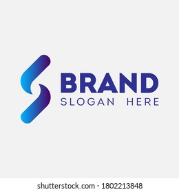 Modern S Letter Logo Vector Template