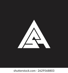 Modern SA or AS Monogram Logo Design Stylish and Professional Branding Concept.