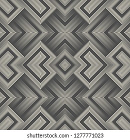 Modern Sacred Geometry Background. Abstract Seamless Pattern. Wrapping Paper Ornament