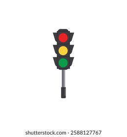 Modern safety or warning element design illustration