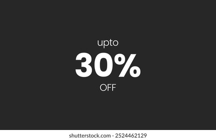 Modern sale banner with bold typography offering discounts of 10%, 20%, 30%, 40%, 50%, 60%, 70%, 80%, and 90% off. Perfect for promoting seasonal sales, clearance events, and special offers.