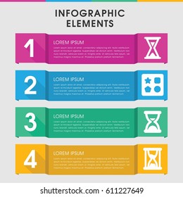 Modern sand infographic template. infographic design with sand icons includes from toy for beach. can be used for presentation, diagram, annual report, web design. 