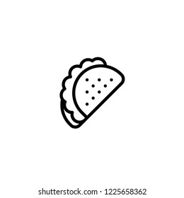 Modern sandwich icon