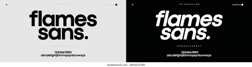 Modern Sans Serif Font for Bold Branding Editorial and Digital Design