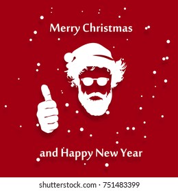 modern santa style