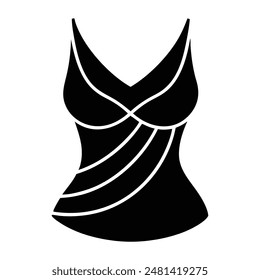 Modern Saree Inspired Top silhouette