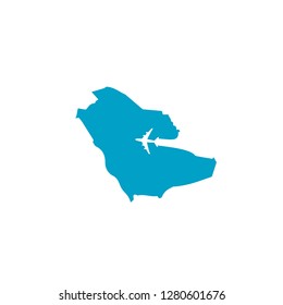 modern  Saudi Arabia Business And Travel Logo Design Inspiration