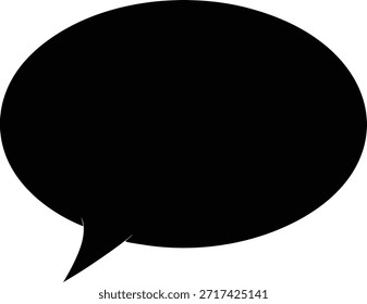 Un diseño de icono moderno y escalable que representa el habla, la comunicación y el diálogo, adecuado para las interfaces de usuario y los medios digitales.