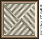 Modern scarf pattern design. Silk scarves motif