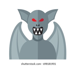 Modern Scary Halloween Flat Avatar Character
