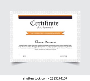 Modern School appreciation Certificate template 