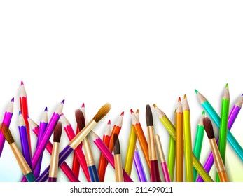 Modern school background with place for your text. plus EPS10 vector file