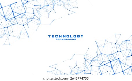 modern sci fi techno geometric background in low poly style vector