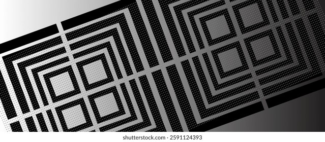 Modern science or technology abstract background using hexagonal shapes. Wireframe spot surface illustration. Vector.